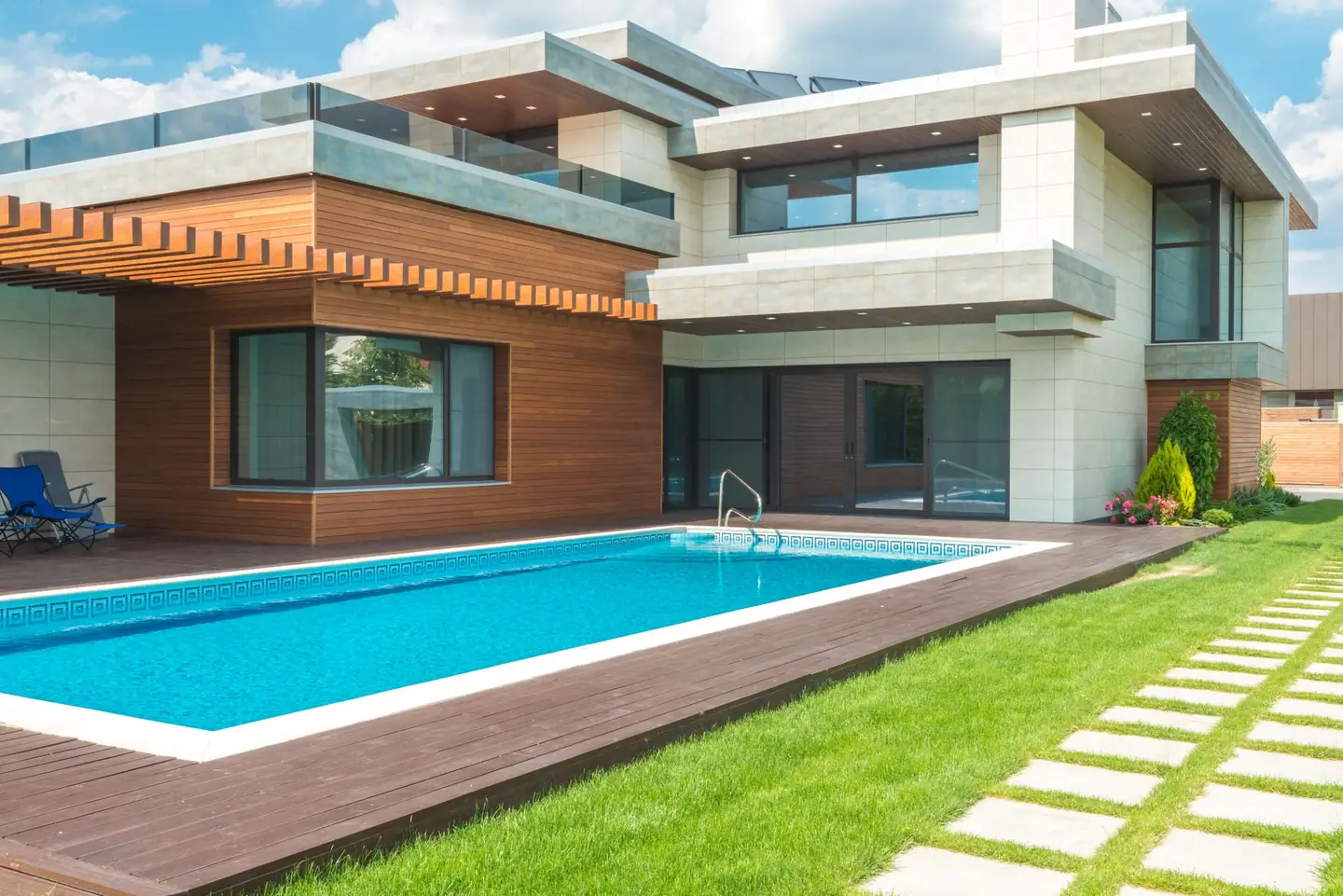 Swimming pool built in Norway, NSW